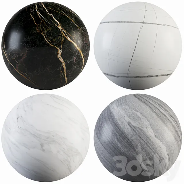 Collection Marble 40 3DSMax File