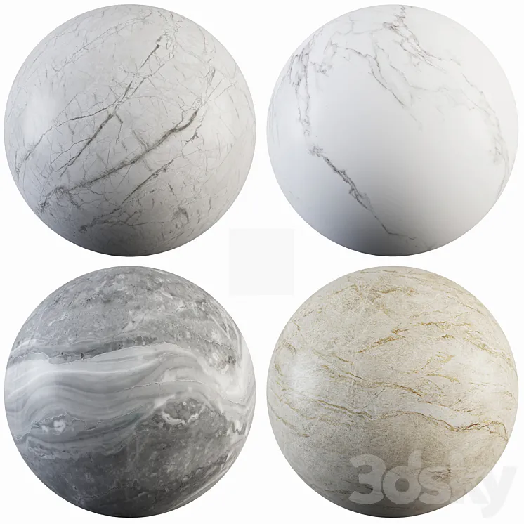 Collection Marble 44 3DS Max