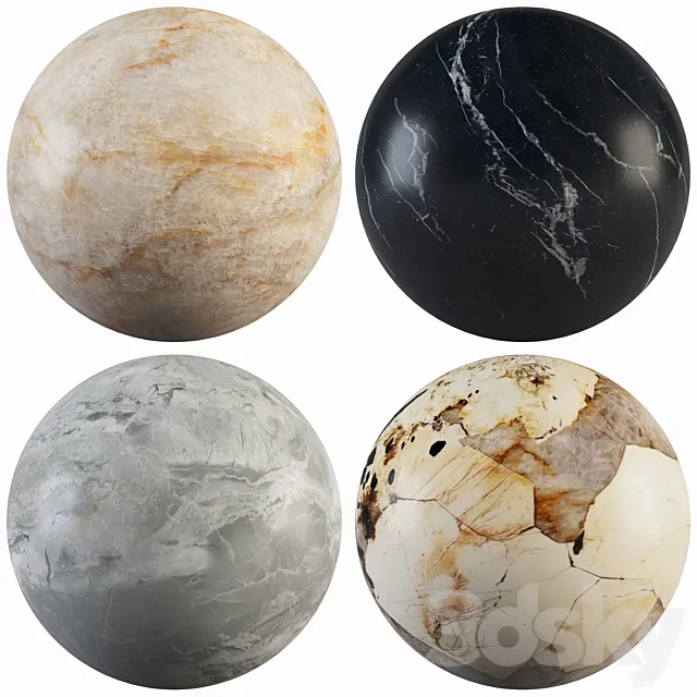 Collection Marble 51 3ds Max