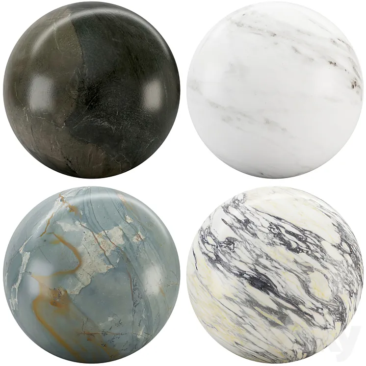 Collection Marble 76 3DS Max