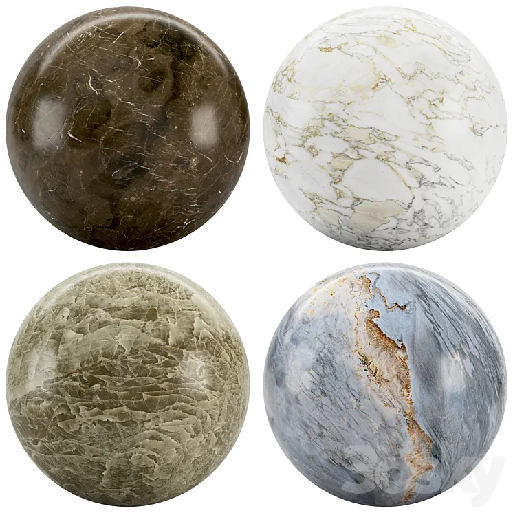Collection Marble 80 3DS Max