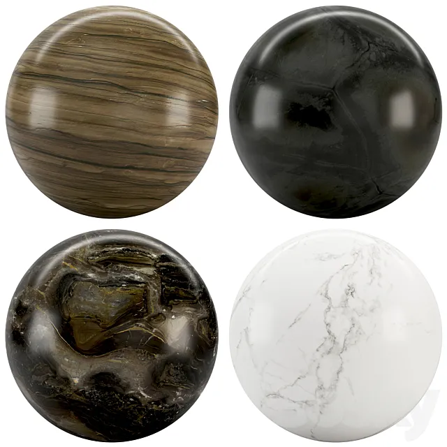 Collection Marble 81 3DS Max Model