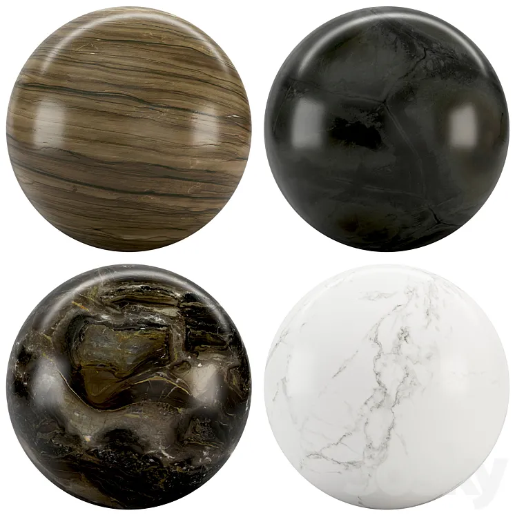 Collection Marble 81 3DS Max Model