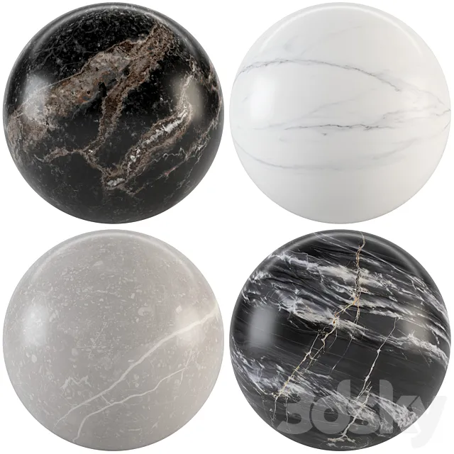 Collection Marble 97 3ds Max