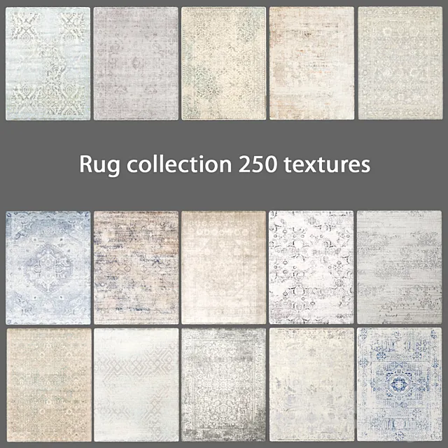 Collection of carpets 13 3ds Max