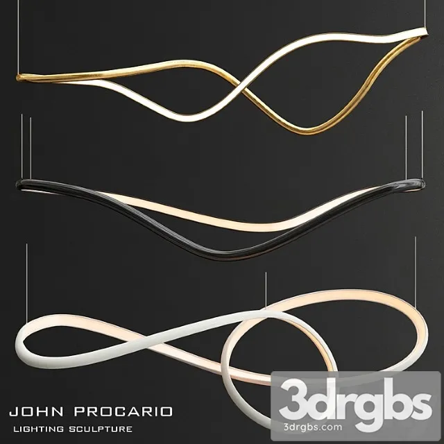 Collection of john procario series lights
