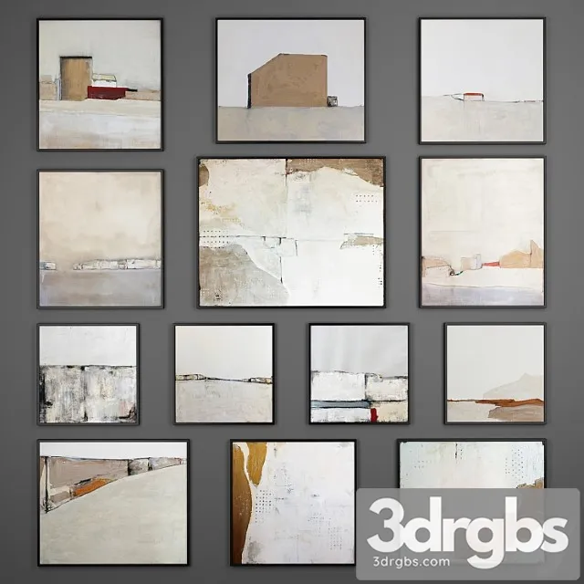 Collection Of Paintings 11 3dsmax Download
