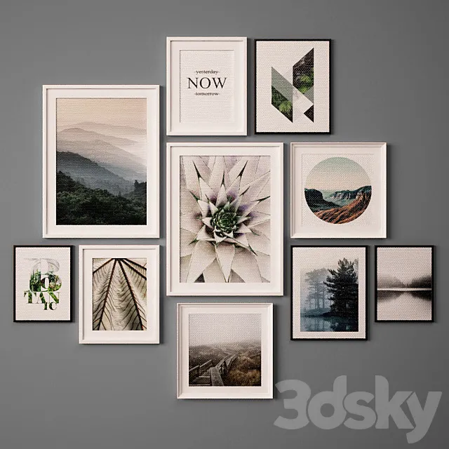 Collection of paintings-127 3DS Max Model