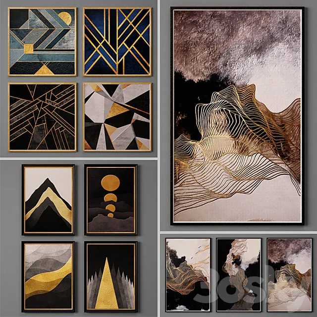 Collection of paintings-31 3DS Max Model