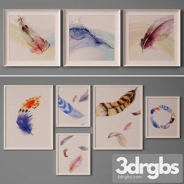 Collection of paintings-84 3dsmax Download