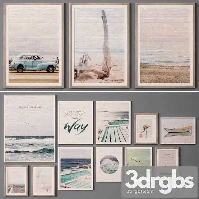 Collection of paintings-93 3dsmax Download