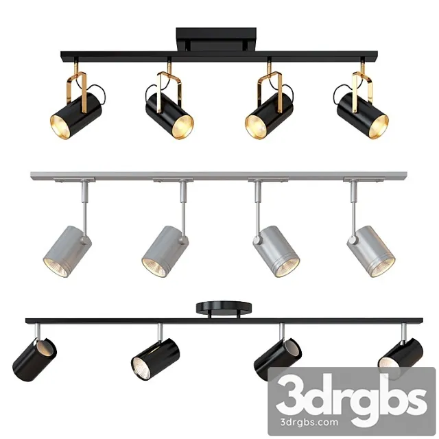 Collection of Track Lights 2 3dsmax Download