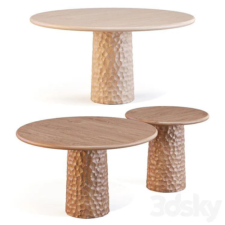Collection Particulière: Afa – Dining Tables 3DS Max Model
