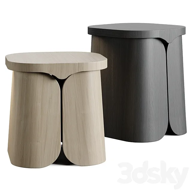 Collection Particulière MIO Side Table 3ds Max