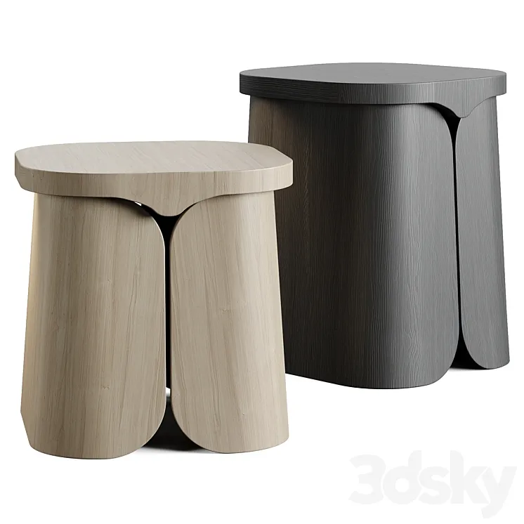Collection Particulière MIO Side Table 3DS Max