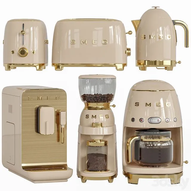 Collection smeg 2 3dsMax Model