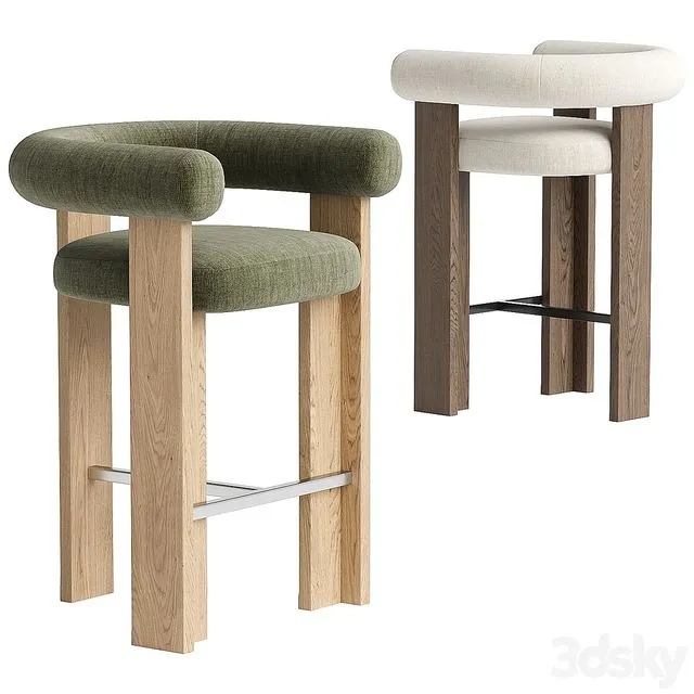 Collector Modern Cassette Bar Chair 3dsMax Model