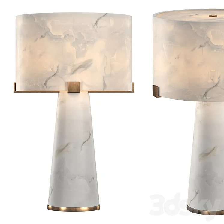 COLLETTE TABLE LAMP 3DS Max Model