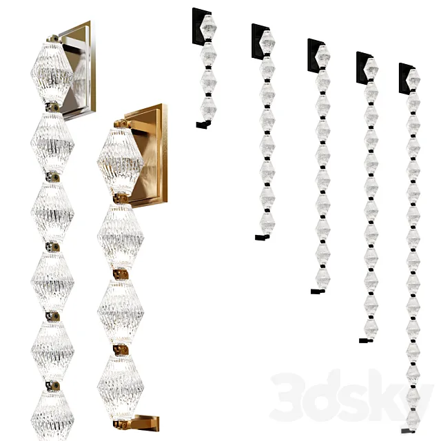 COLLIER wall sconce collection 3ds Max