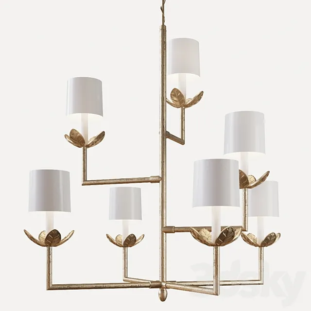 Colombier Chandelier 3ds Max