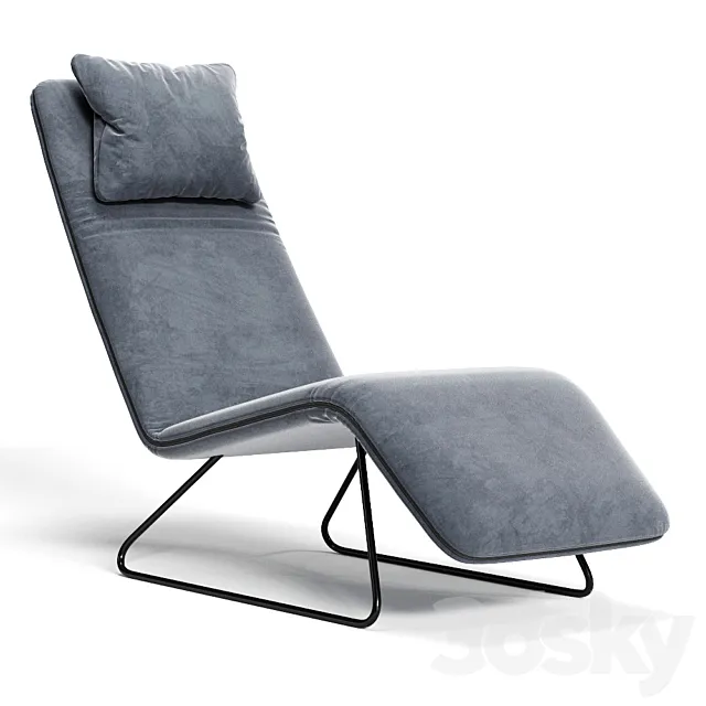 Colombini Casa FERGIE Armchair 3DS Max Model