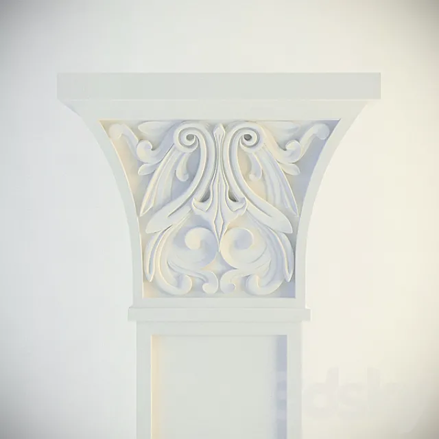 Colonna 101 3DS Max Model