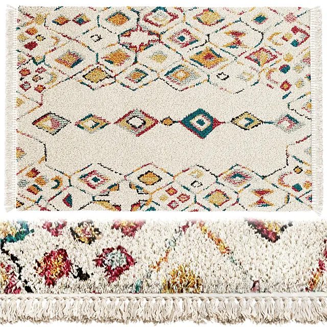Colored carpet in the Berber style Taneti from LA REDOUTE INTERIEURS 3ds Max
