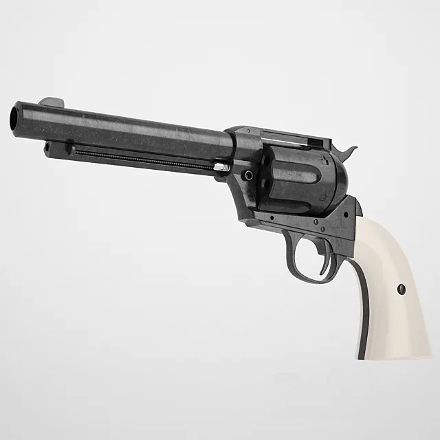 Colt Peacemaker SAA CO2 3DSMax File