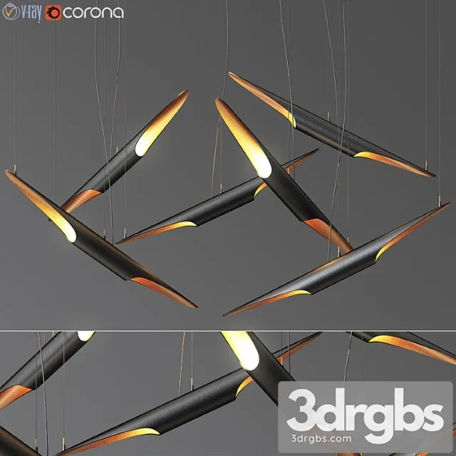 Coltrane suspension light delightfull 3dsmax Download