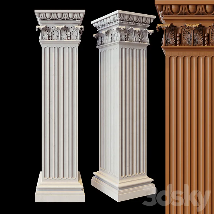 column 3DS Max