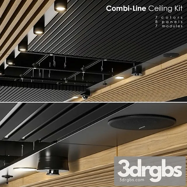 Combi-line ceiling kit 3dsmax Download