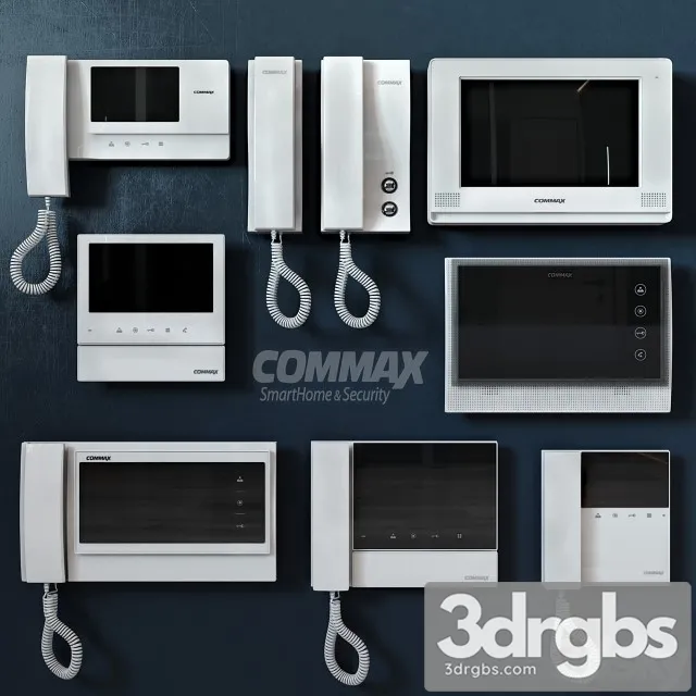 Commax Doorphones 3dsmax Download