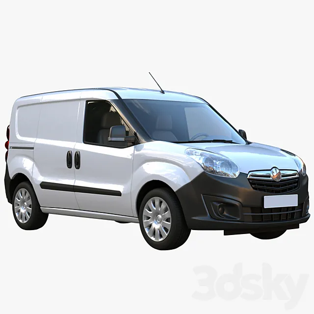 commercial van 3DS Max Model