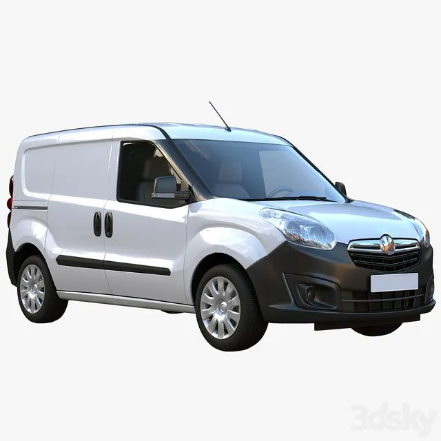 Commercial van 3dsMax Model