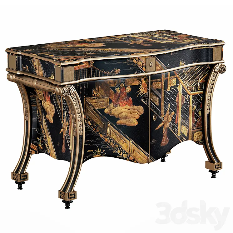 Commode by Stately Homes – BA5270 by Baker Furniture 3DS Max Model