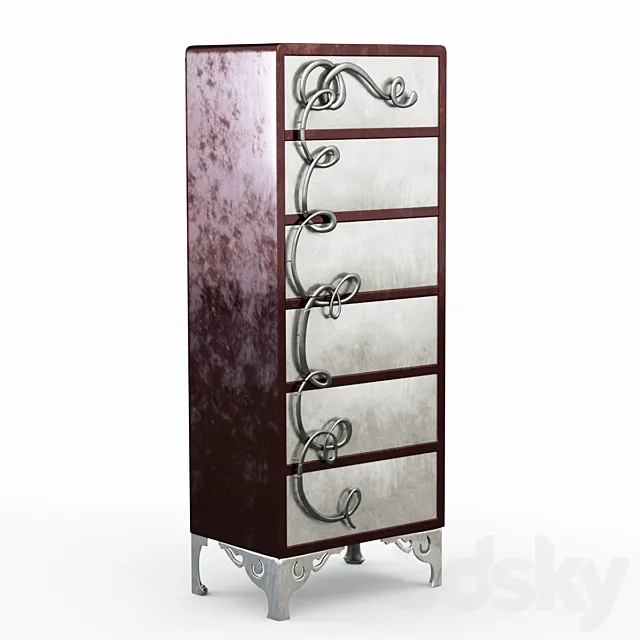 Commode Dolly 3ds Max
