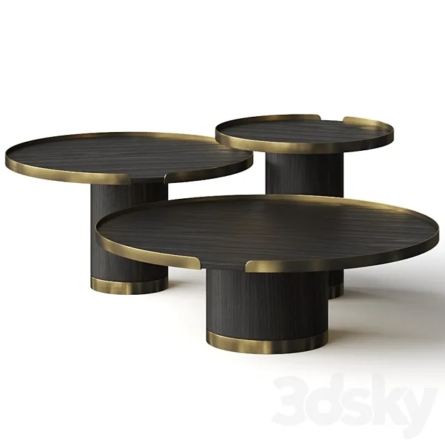 Como Furniture Victoria Coffee Tables 3DSMax File