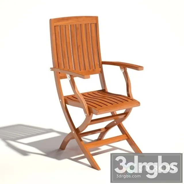Como Teak Chair 3dsmax Download