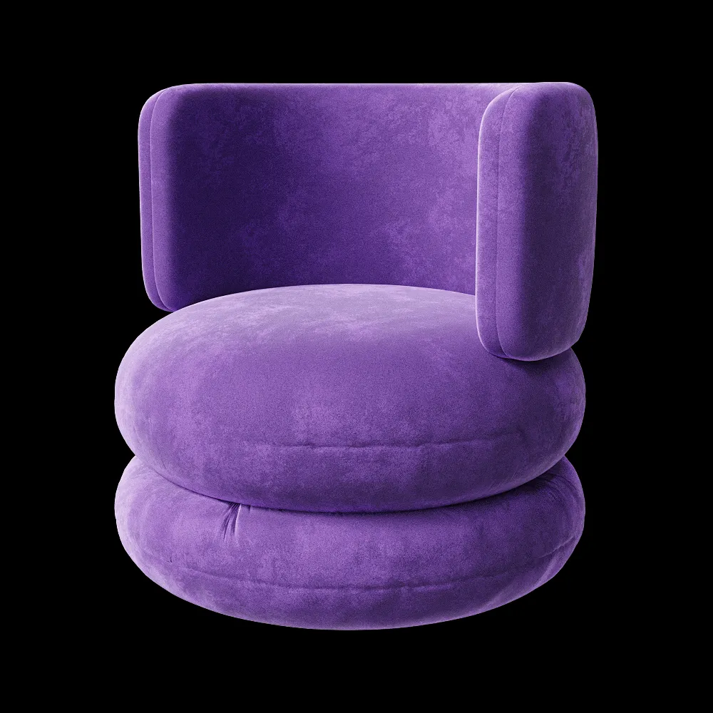 Comodo – Armchair Burger King 3ds Max