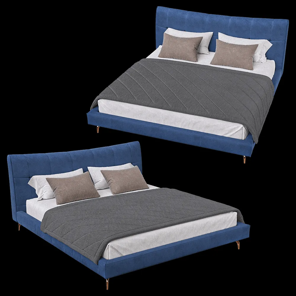 Comodo – Bed Azur 3ds Max