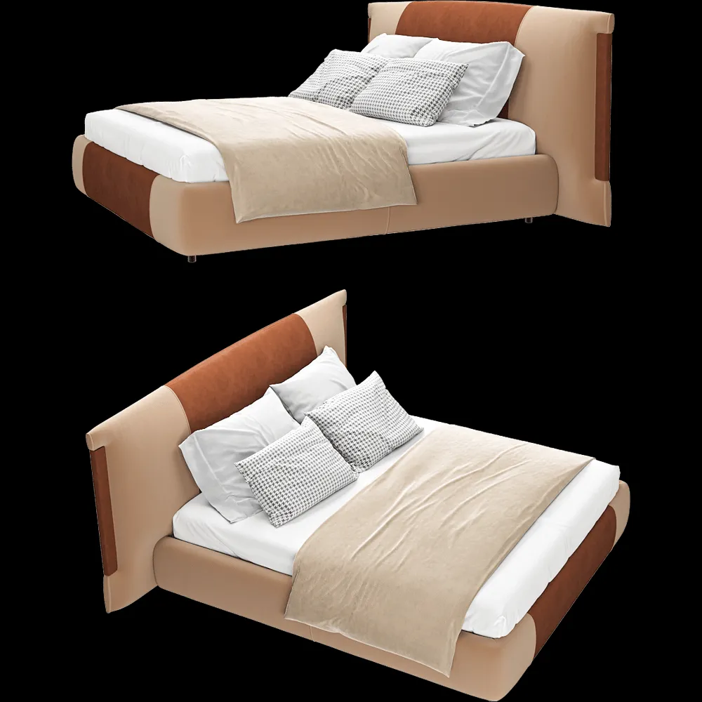 Comodo – Bed Cartera 3ds Max