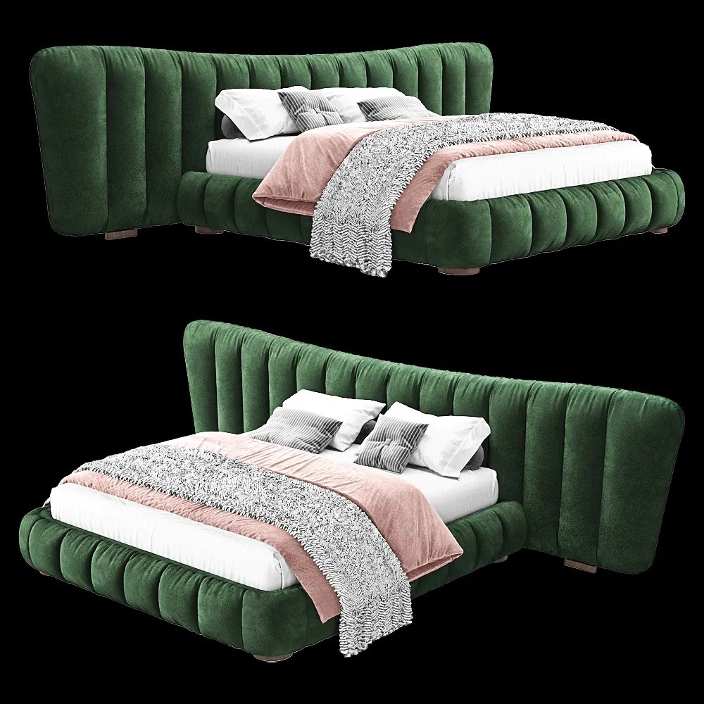 Comodo – Bed Columna vertebral 3ds Max