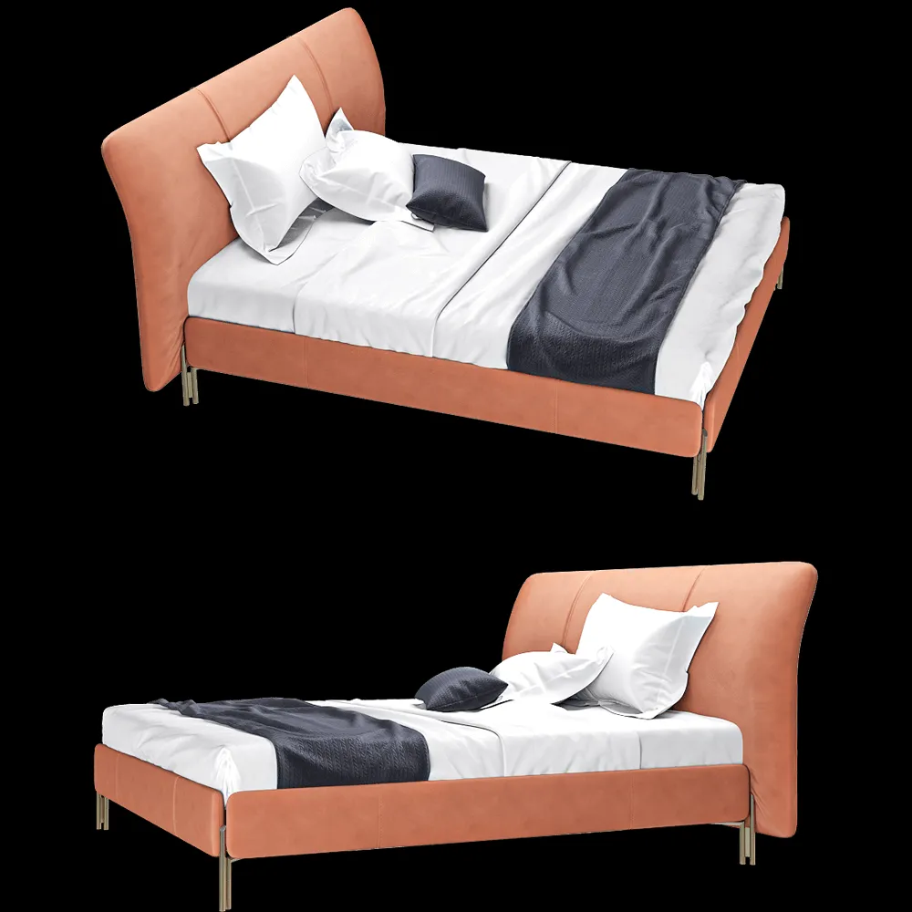 Comodo – Bed Coqueta 3ds Max