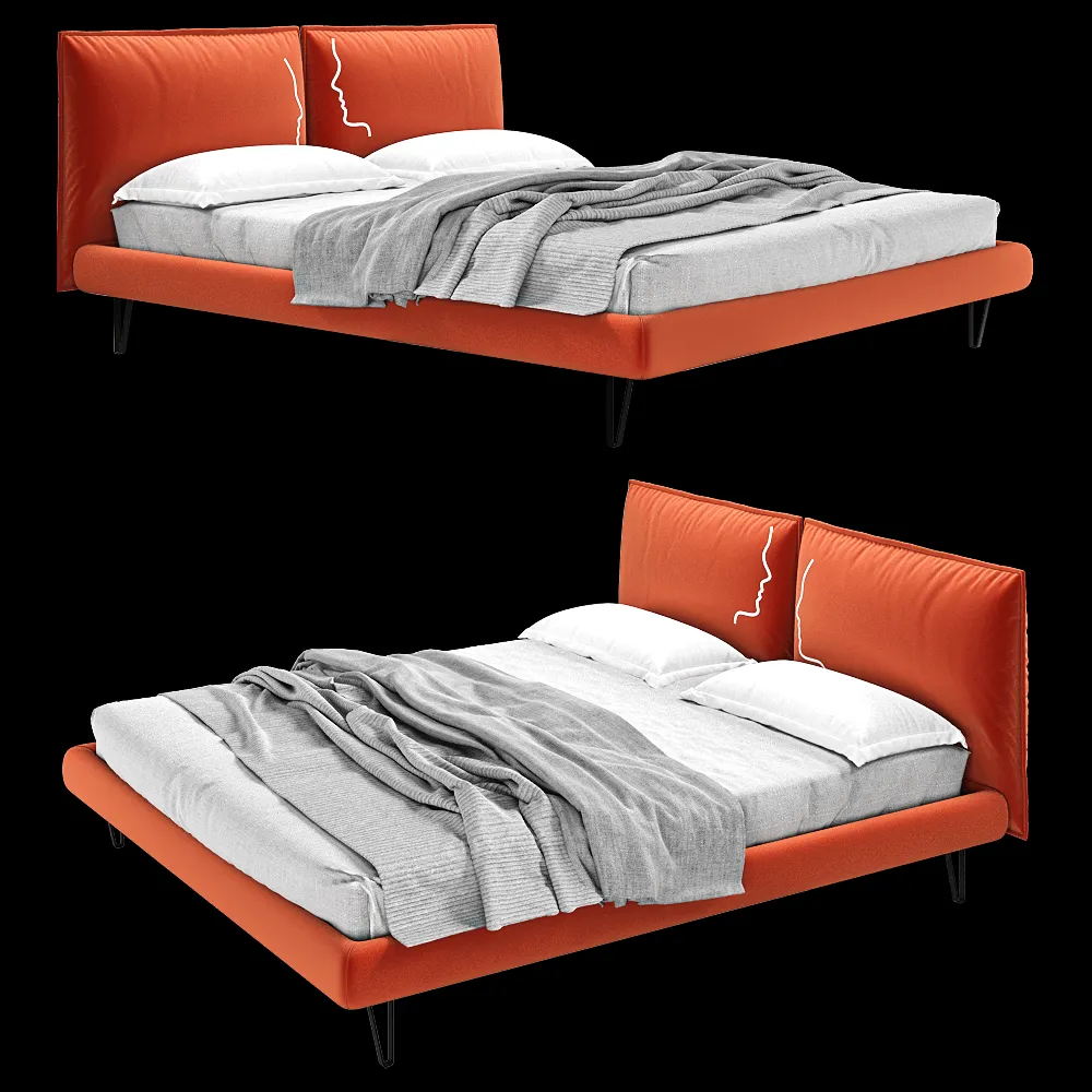 Comodo – Bed Cora 3ds Max