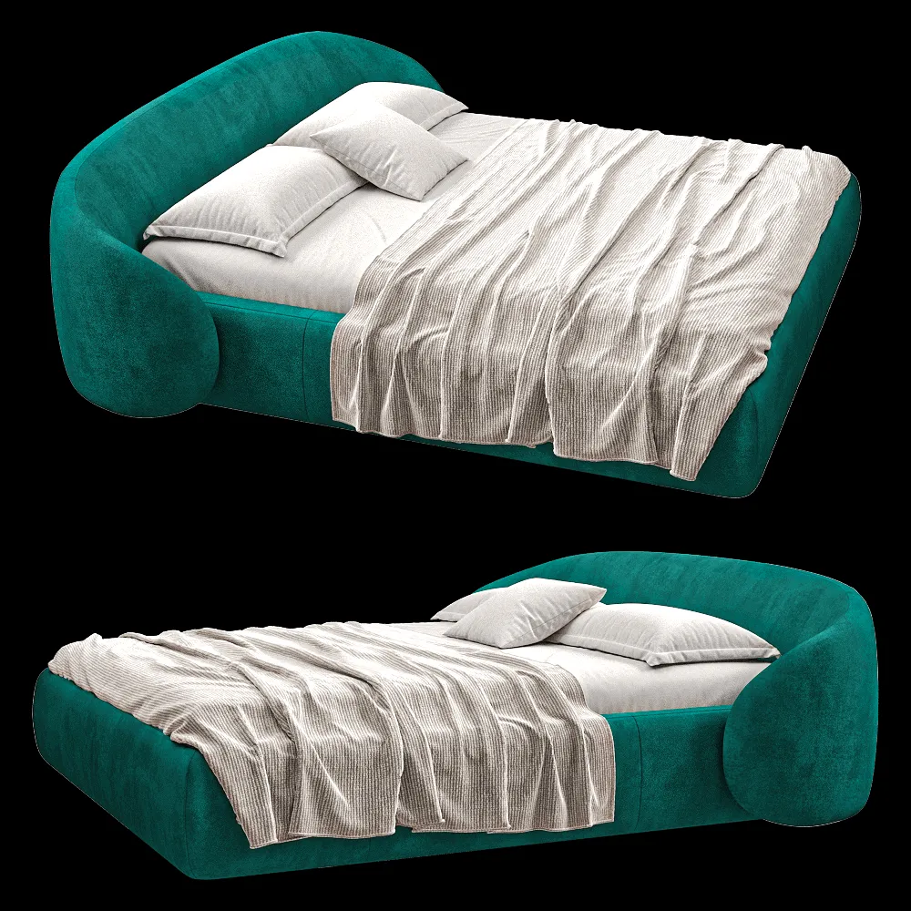 Comodo – Bed Festoneado 3ds Max