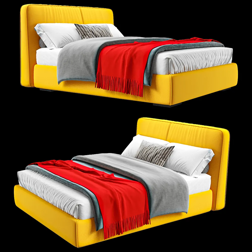 Comodo – Bed Luminoso 3ds Max