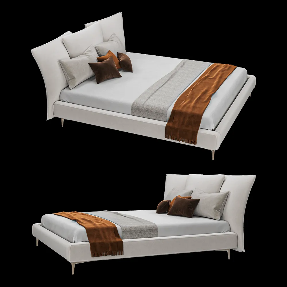 Comodo – Bed Trio 3ds Max