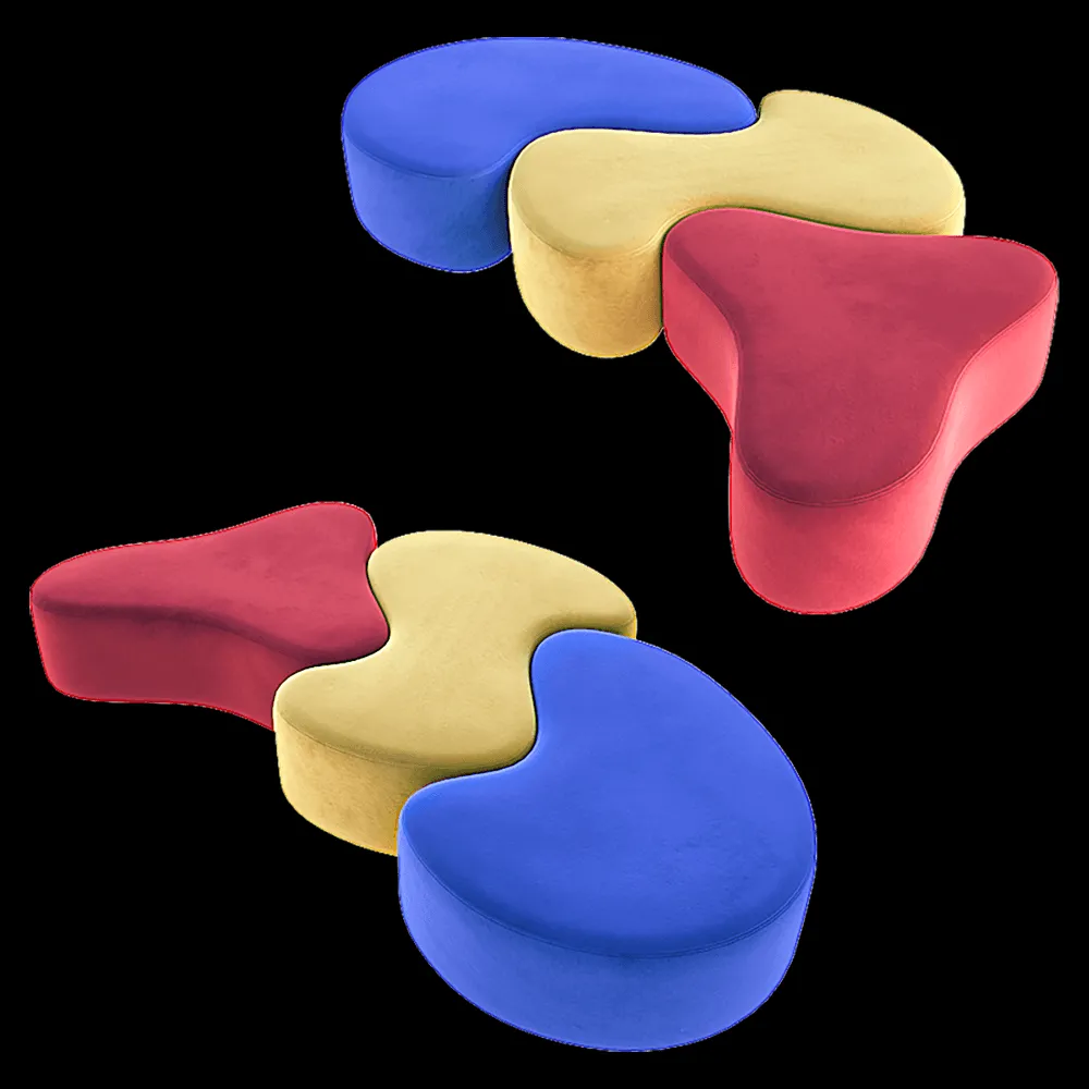 Comodo – Pouf Mosaic 3ds Max