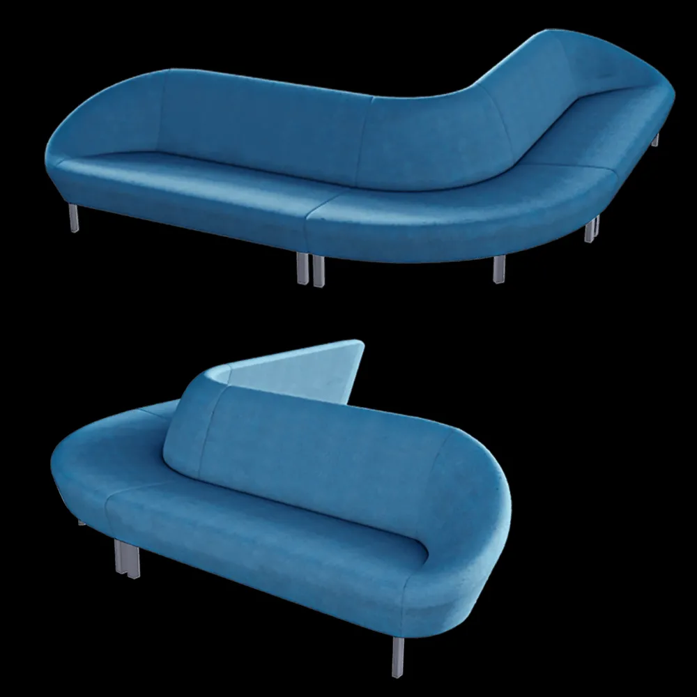 Comodo – Sofa El Beso 3ds Max