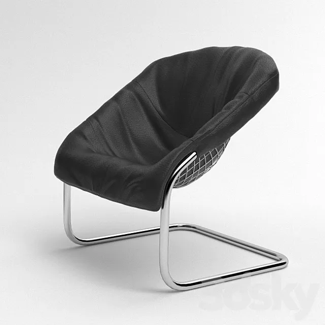 Company MINOTTI model armchair CORTINA 3DS Max Model